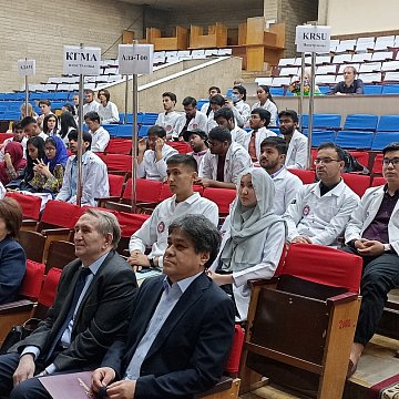 At the International Student Olympiad in Morphology and Practical Skills